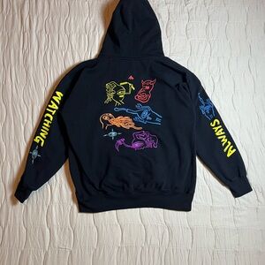 Emerica X Toy Machine Cluster Hoodie Size XL Rare Skateboard Hoodie Y2K Vintage